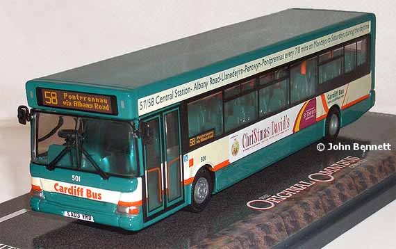 Cardiff Bus Dennis Dart SLF Plaxton